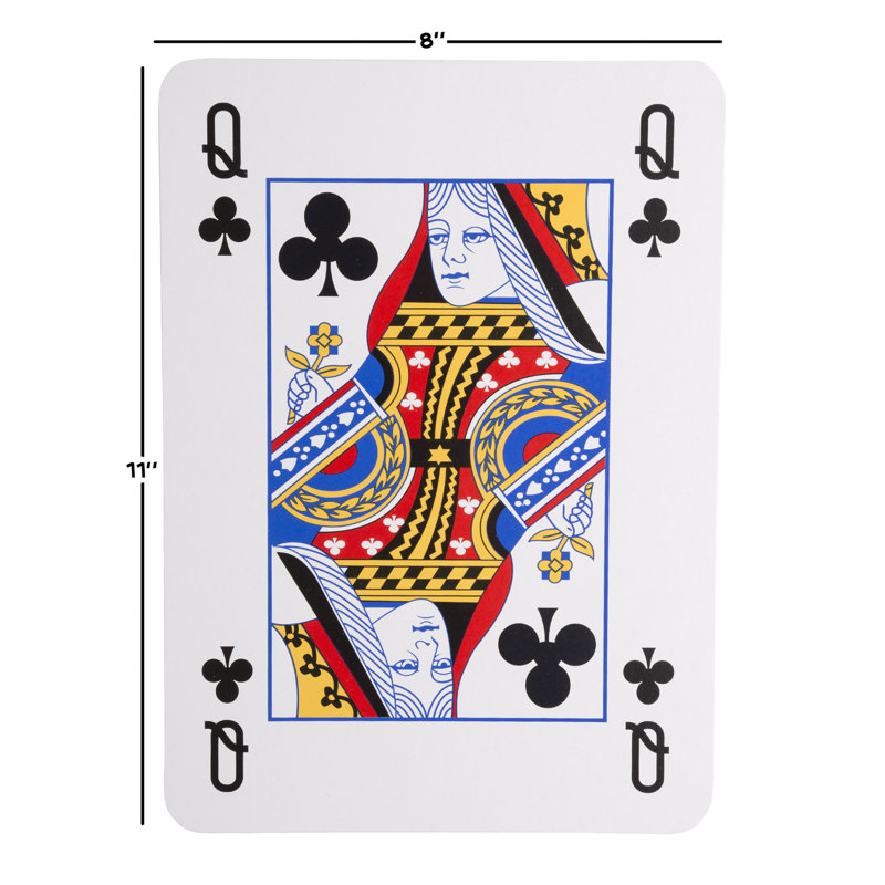Carte de jeu jumbo