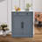 Modern Sideboard With 1 Drawer, 2 Adjustable Shelves And 2 Door Shelves-2065719669