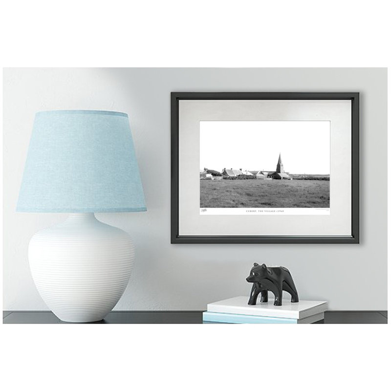 Cubert, The Village C1960 - Single Picture Frame Print, 40cm H x 50cm W x 2.3cm D