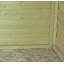 Overlap 4 ft x 3 ft Pressure Treated Shed