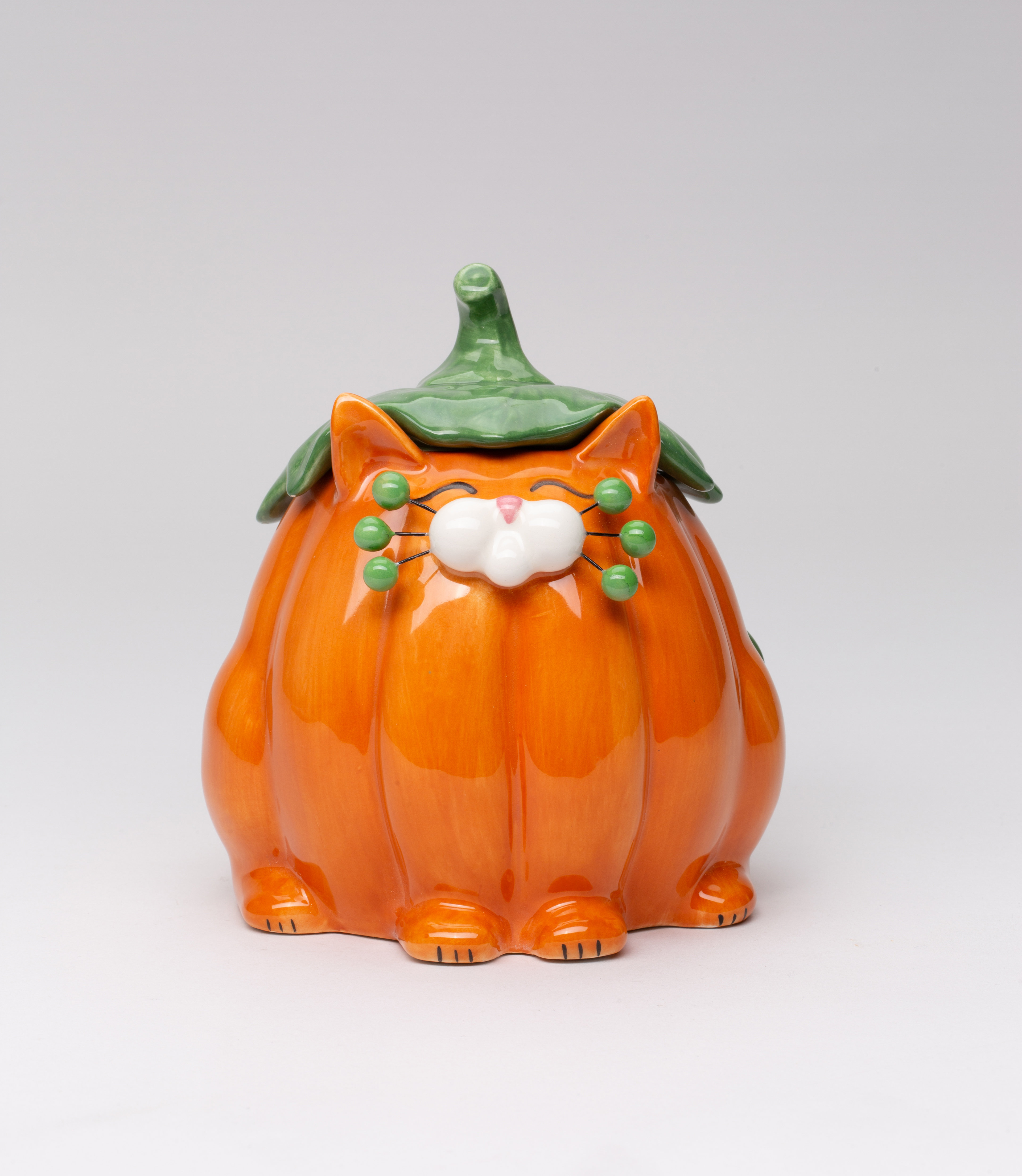 August Grove® Ceramic Whisker Pumpkin Cat Candy Box & Reviews | Wayfair