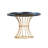 Round Dining Table with Pedestal Base