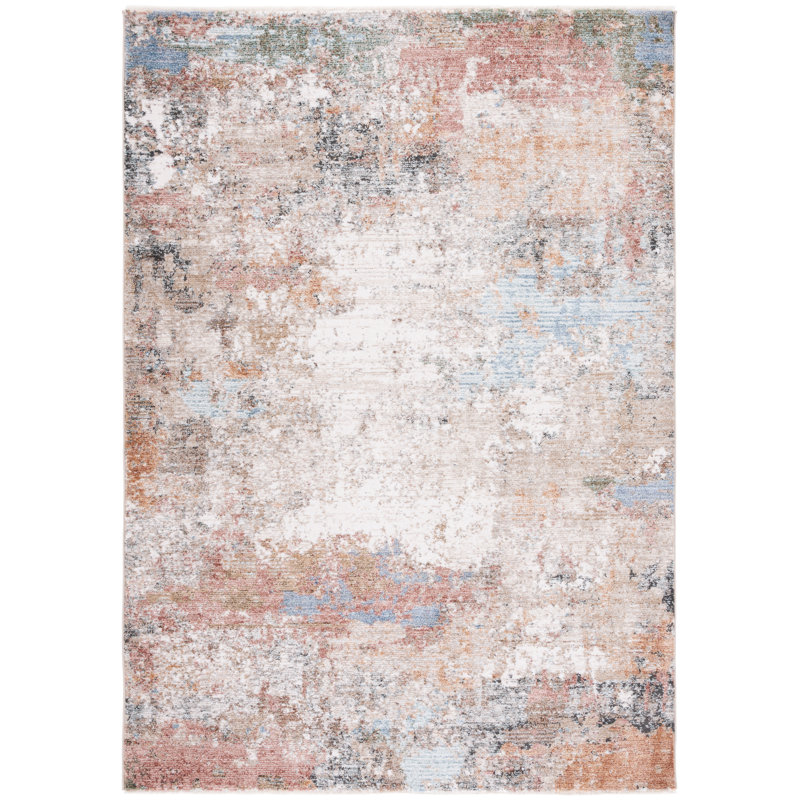 Idhika Performance Abstract Rug, Rectangle 9' x 12'