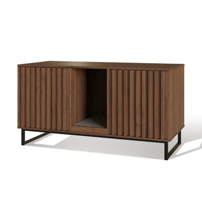 Faaris Engineered Wood Litter Box Enclosure