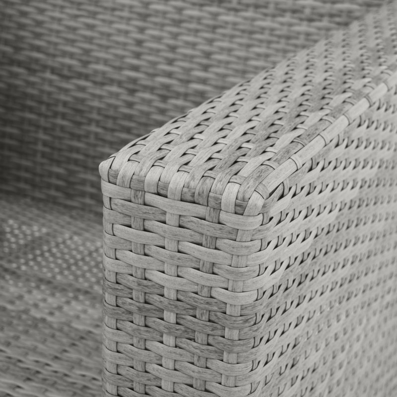 Sameko Sunbrella Outdoor 78In. Sofa, Gray, Canvas Spa Sunbrella® Canvas
