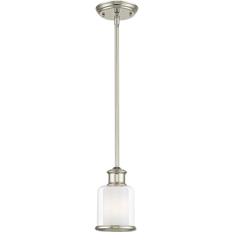 Luminaire suspendu en dome à 1 lumière