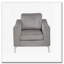Fauteuil club en velours côtelé-1212546806