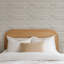 Wrigley - Chalk White Brick Wallpaper