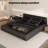 Redlife Adjustable Bed Frame Queen, Electric Bed Frame Easy Assembly, Split Bed Frame For Adjustable Base, Reclining Bed With Quiet Motor, Wireless Remote Control, Frame Only & No Mattress