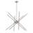 12 Light Brushed Nickel Large Chandelier-1954921590