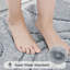 Ensemble de tapis de salle de bain en microfibre 5 pièces pour salle de bain, tapis de bain lavable antidérapant avec couvercle de toilette