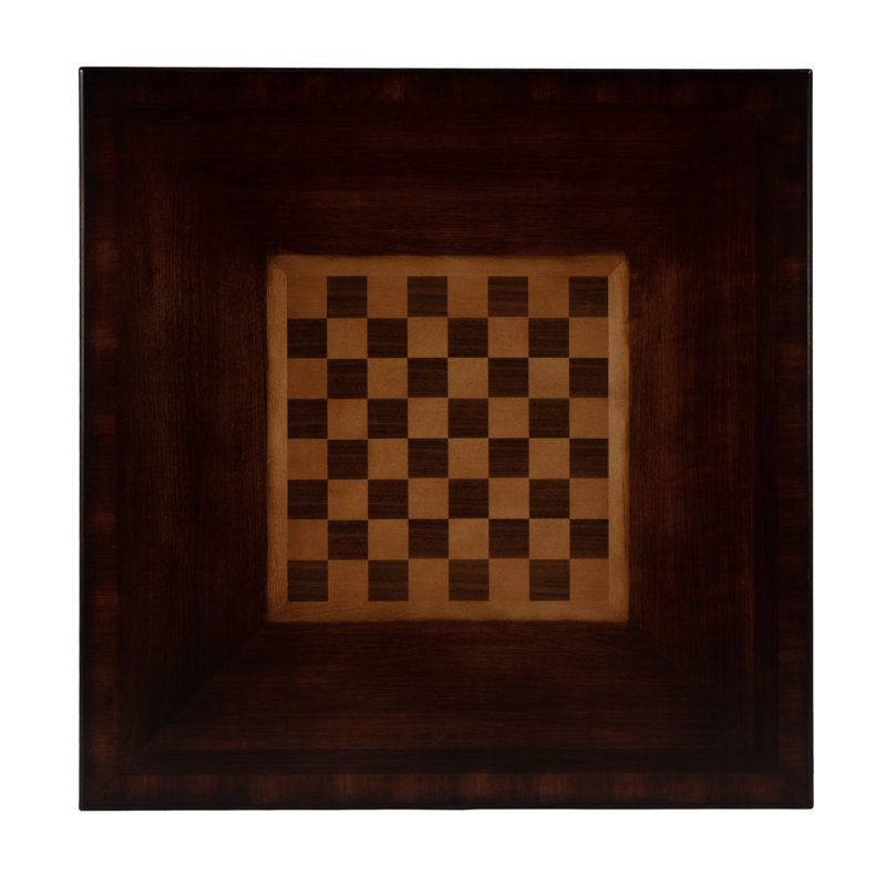 36" Chess Table, Dark Cherry