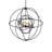 Elvo 8 - Light Dimmable Globe Chandelier