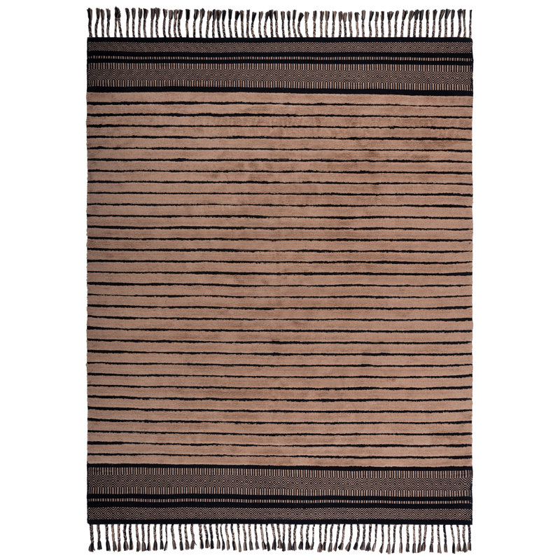 Tapis en coton Laloni, Rectangle 8 pi x 10 pi