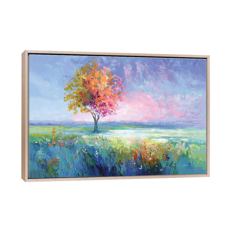 Peaceful Landscape by Leon Devenice - Gallery-Wrapped Canvas Giclée on Canvas, 101.6 cm H x 152.4 cm W  x  4.445 cm D