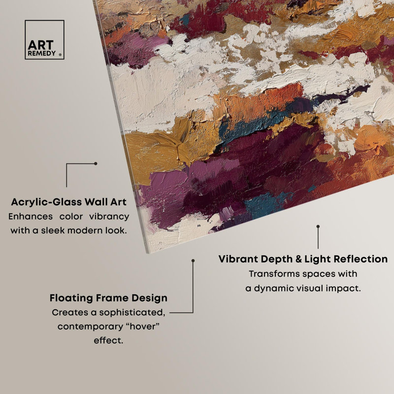 Impression sur toile Nebula II Boho Decor par Art Remedy, H 24 po x l 16 po