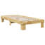 Solid Wood Bed-741793372