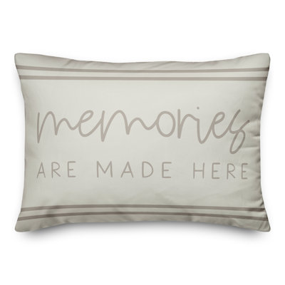 Housses de coussin rectangulaires d’extérieur en forme de mémoires