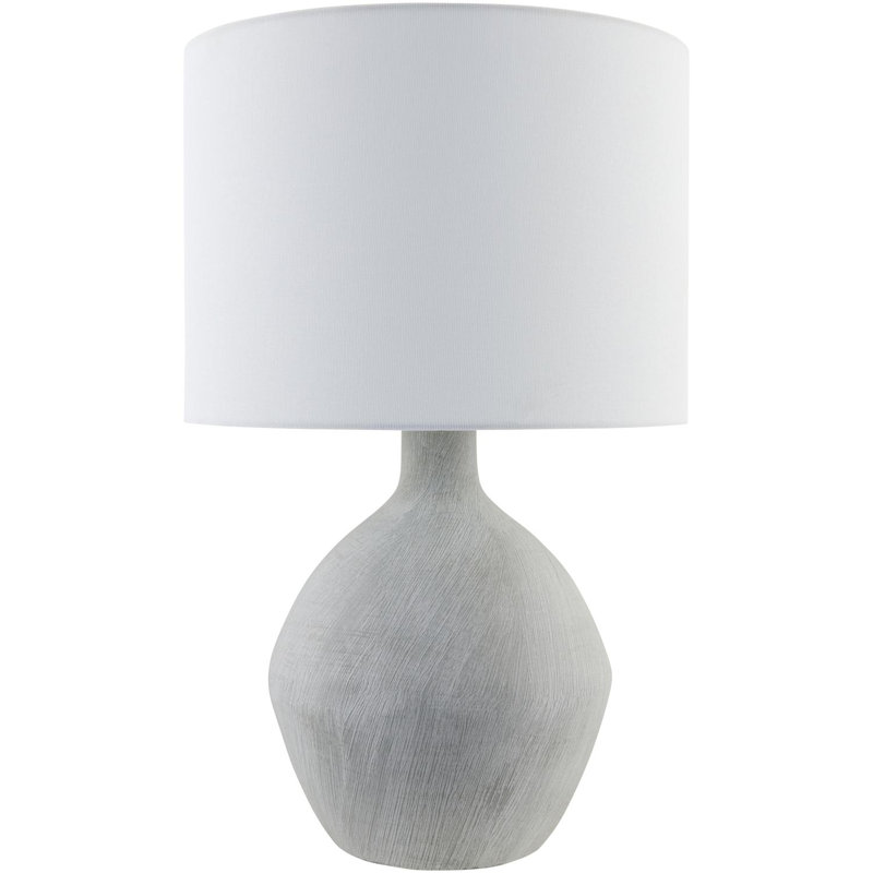 Hirotada Table Lamp, Gray, White