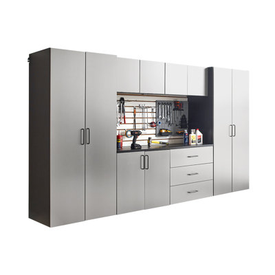 Astro Series X P 79 po H 20 po D Ensemble d'armoires de garage A (7 pièces)