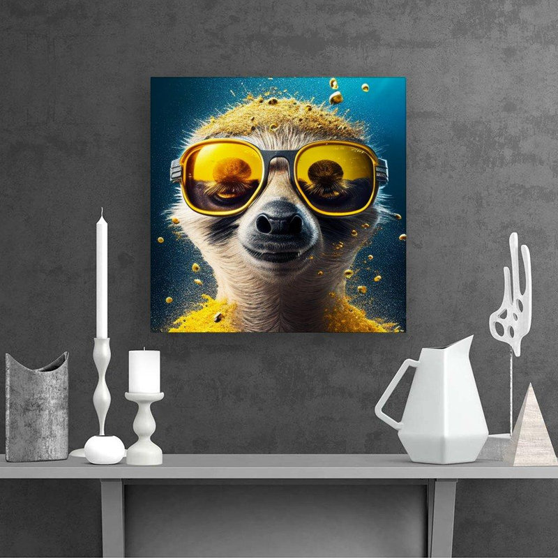 Meerkat - Wrapped Canvas Print