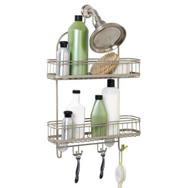 Zenna Home Suction Stainless Steel Shower Shelf & Reviews