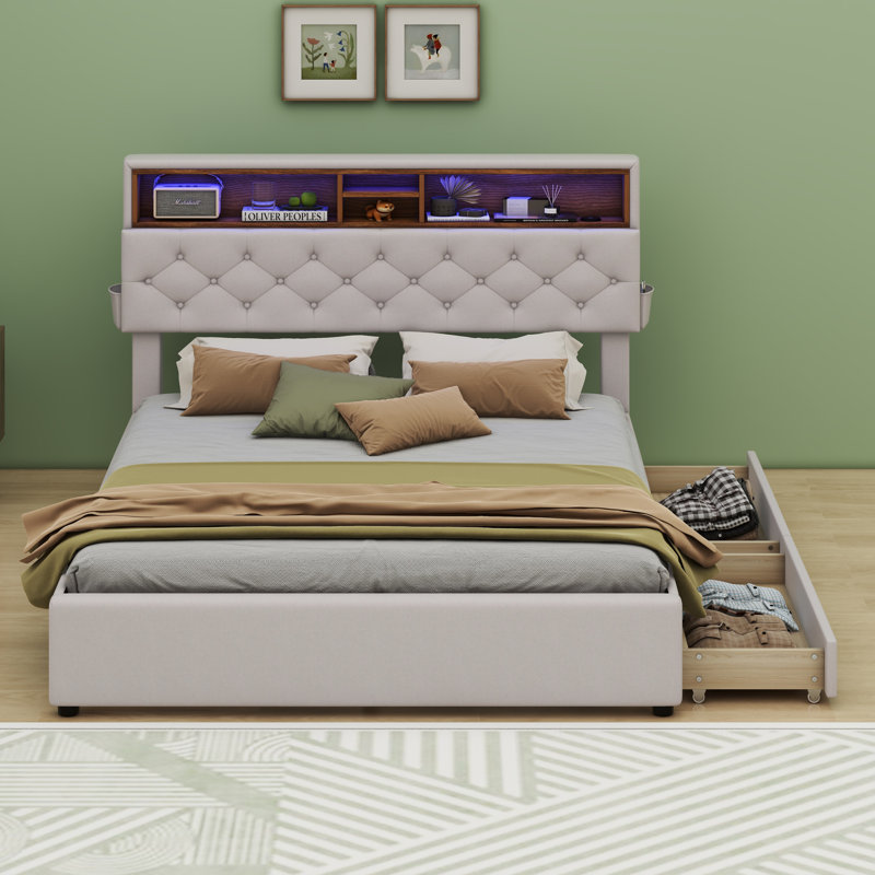 Lit Gianclaudio, Beige