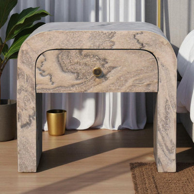 Table de chevet avec rangement