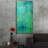 'Blue Mountain Rain II' by Erin Ashley, Acrylic Glass Wall Art-1633506189