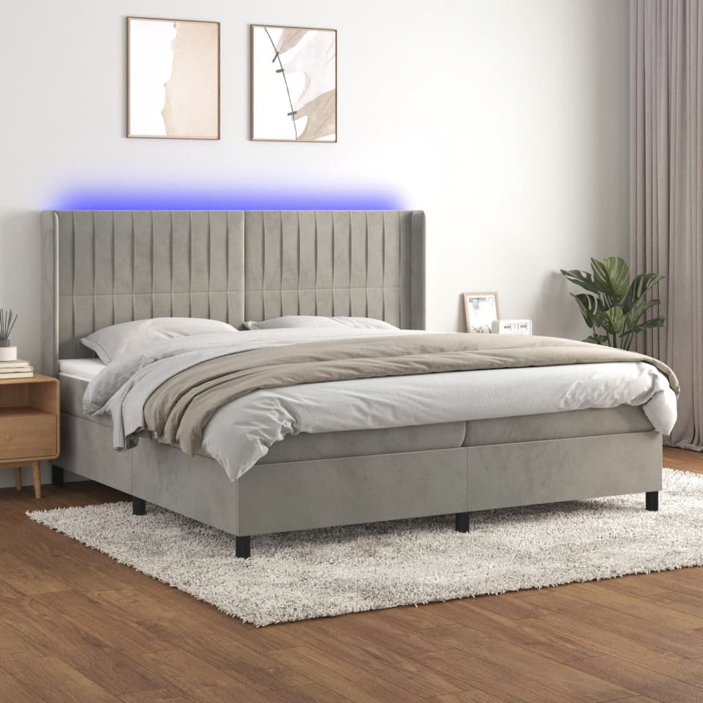 Boxspringbett Bernardetta, 200 x 200 cm