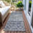 Calandria Blue Washable Indoor-Outdoor Rug - LOOMLAN-2013967050