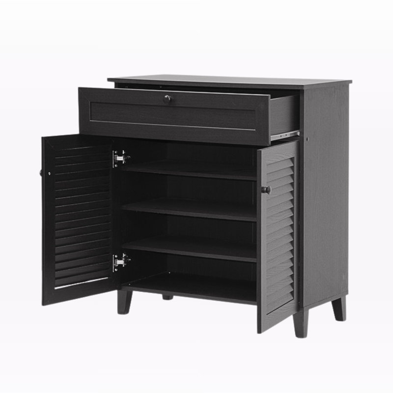 Armoire de rangement à chaussures 10 paires avec 4 tablettes et 1 tiroir Colin, H 33,24 po x l 30,69 po x P 14,58 po Colin