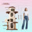 167.6cm H Cat Tree