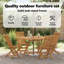 Teak Patio Dining Set with