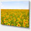 «Beautiful Sunflowers Garden», reproduction de photo sur toile tendue-19240987