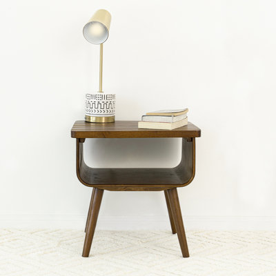 Campos Solid Wood End Table