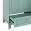 Meuble-lavabo 36 po sans lavabo, armoire de salle de bain autoportante en bois avec 3 tiroirs, une armoire, chargement USB