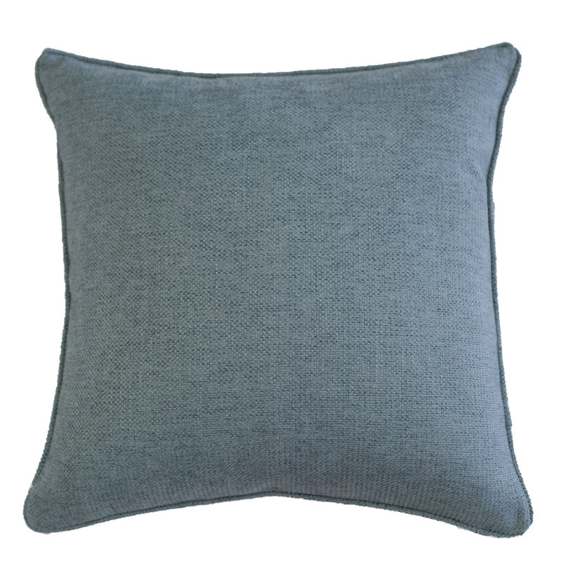 Reversible Throw Pillow, Teal