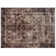 Machine Washable Vintage Area Rug - Soft Carpet with Non-Slip Backing for Living Room, Bedroom, Office,Red