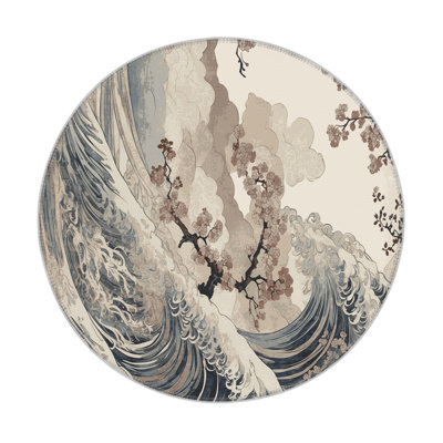 Sakura Flow Indoor And Outdoor Area Rug