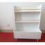 Bibliothèque pour enfants, porte-revues et livres, organisateur de livres, armoire de rangement pour jouets, blanc