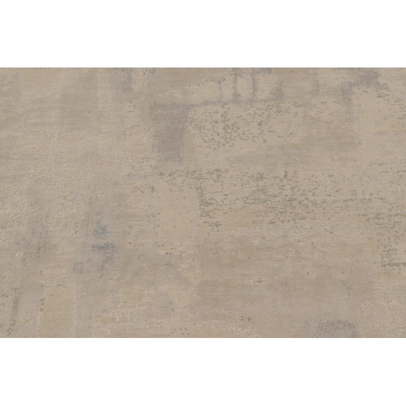 Modern One-of-a-Kind 7'1X9'11 Hand Knotted Area Rug