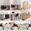 Anabella Metal Base Writing Desk