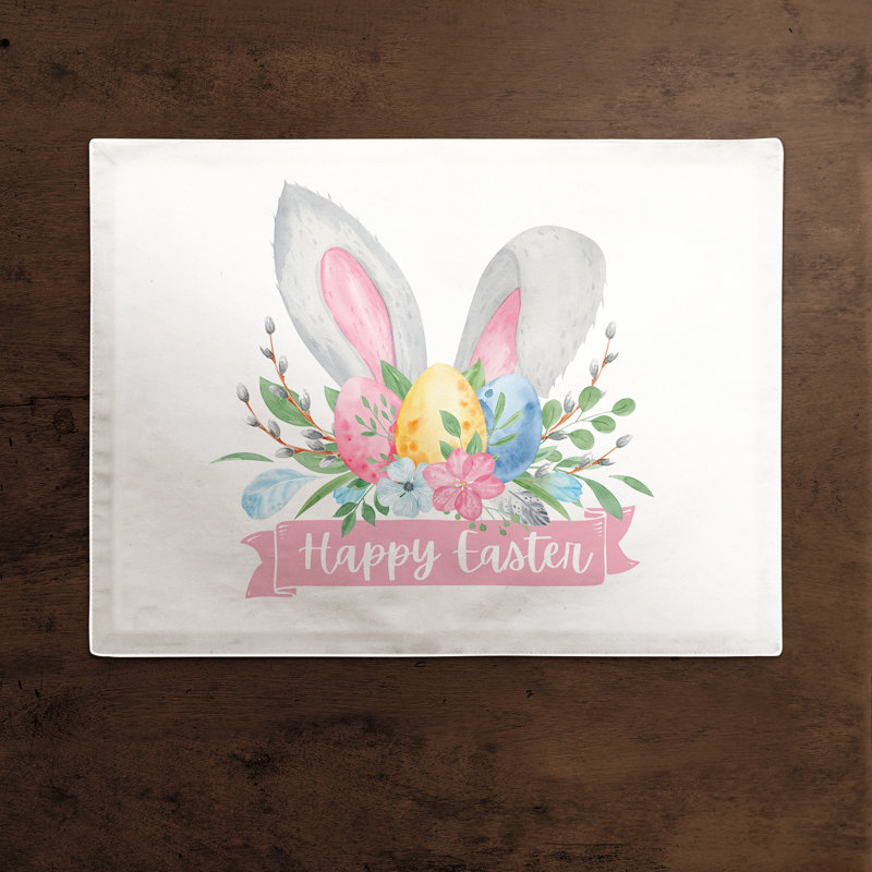 Emily-Jayne Polyester No Pattern Rectangle Placemat