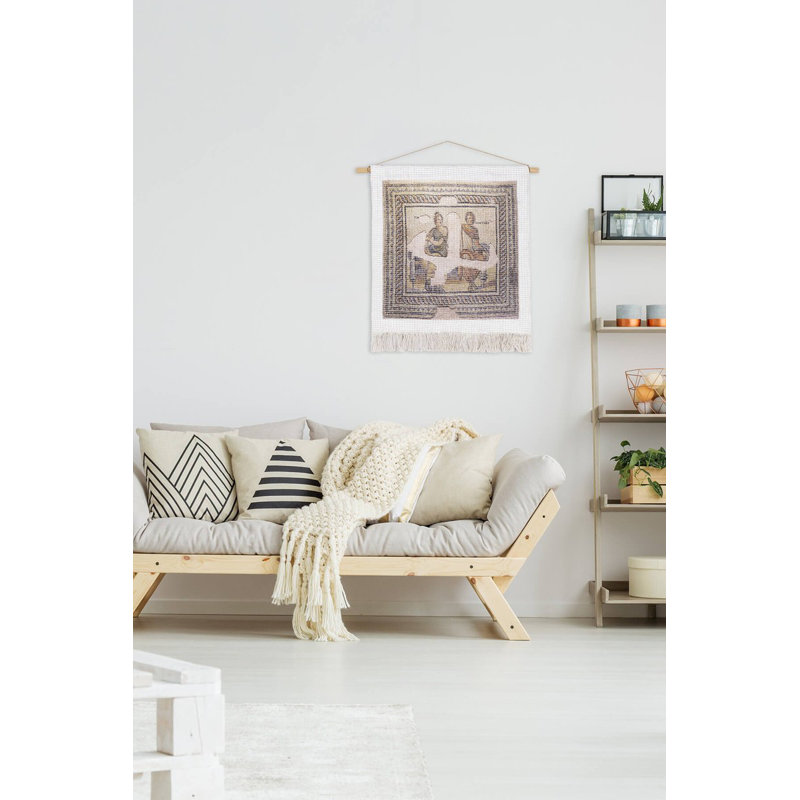 Artistic Decorative Fabric Painting, 25.6 x 29.5 inches | 60% Polyester / 40% Cotton, Thickness: 0.2 inches | Vibrant Colors & Unique Design for Home Décor, Perfect for Living Room & Bedroom Accents