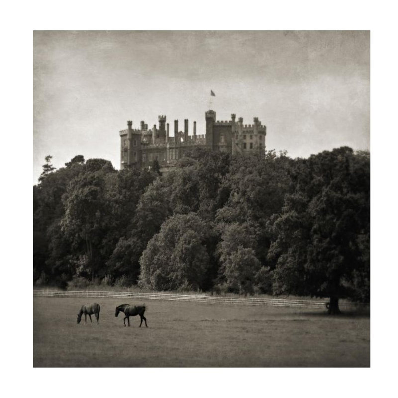 Belvoir Castle Print by Pete Kelly, Glass Coat