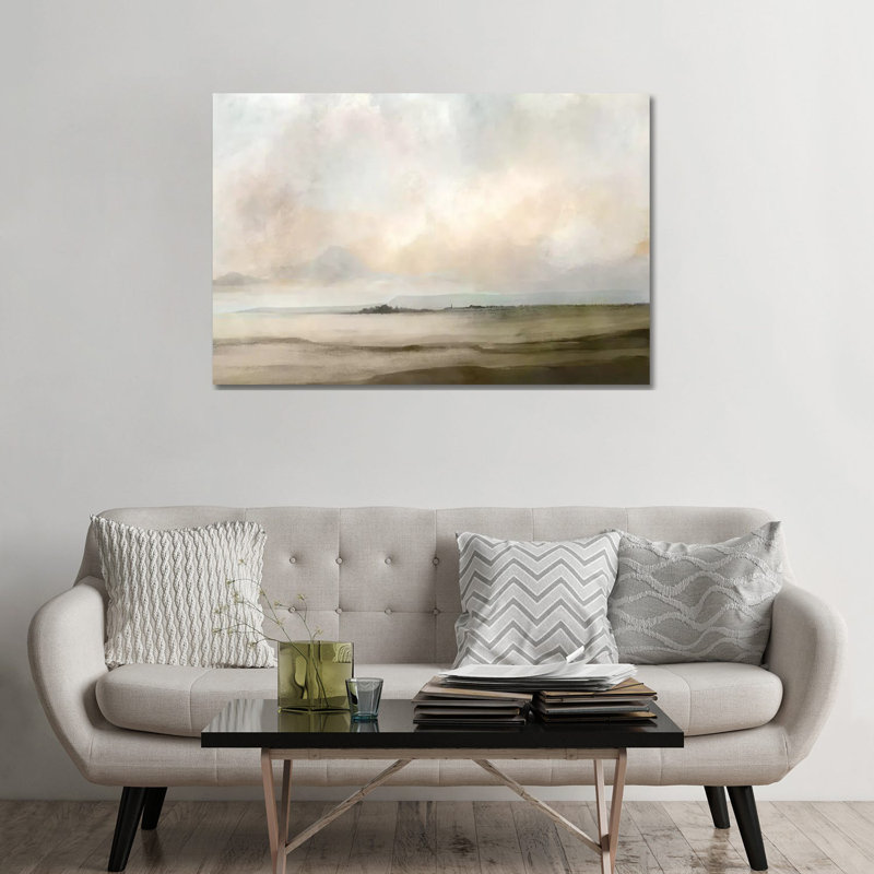 "Topsham" par Dan Hobday, reproduction d'art sur toile tendue, H 32 po x l 48 po, Toile tendue, Sans cadre