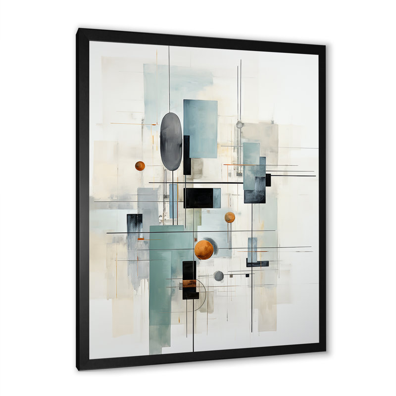 «Jabre Gray Supreme», impression sur toile, H 20 po x l 12 po x P 1 po, Cadre photo noir