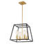 Lustre Mid-Century moderne 17 histoires Thela, argent-2053256119