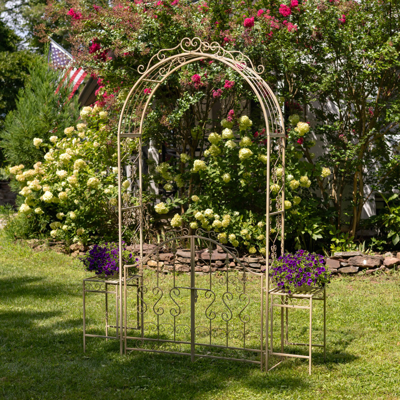 96 "TALL GARDEN GATEEN GARDEN, Blanc